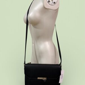 Naturalizer Cinty shoulder Elegant Black Crossbody Bag